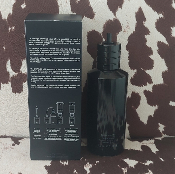 EMPTY Dior Sauvage Container for Real Estate Staging - Picture 2 of 2